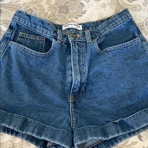 American Apparel Medium Wash Jean Shorts Size 29